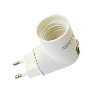Stekkerlamphouder E27 draaibaar max 75 watt