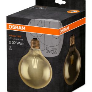 Osram LED Globe Vintage ed1906 gold coating 7 watt 650 lumen